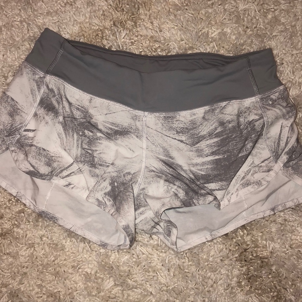 Lululemon speed up shorts!!